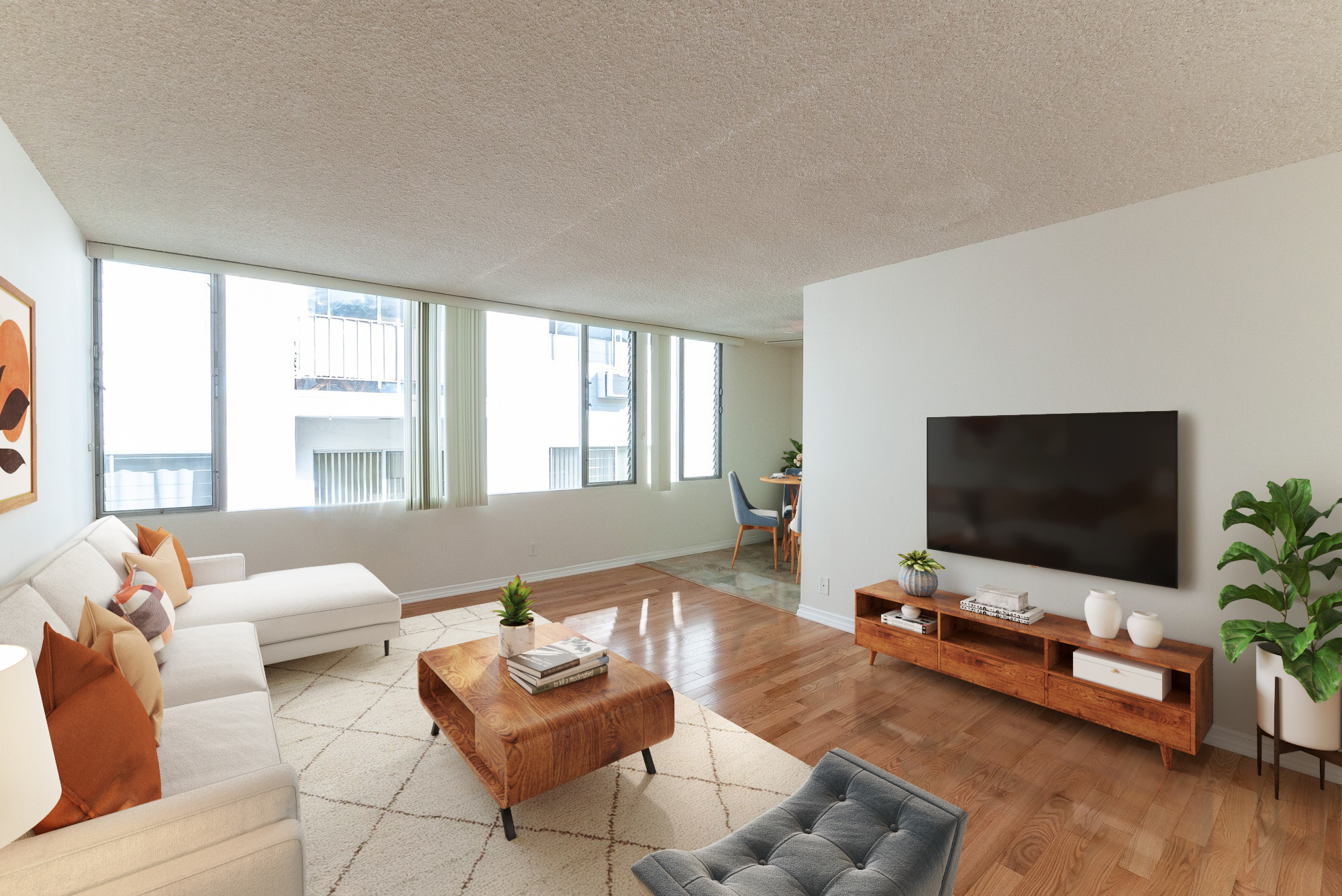 Upper 1BD Charmer in PRIME Santa Monica (Third Street Promenade Adjacent)