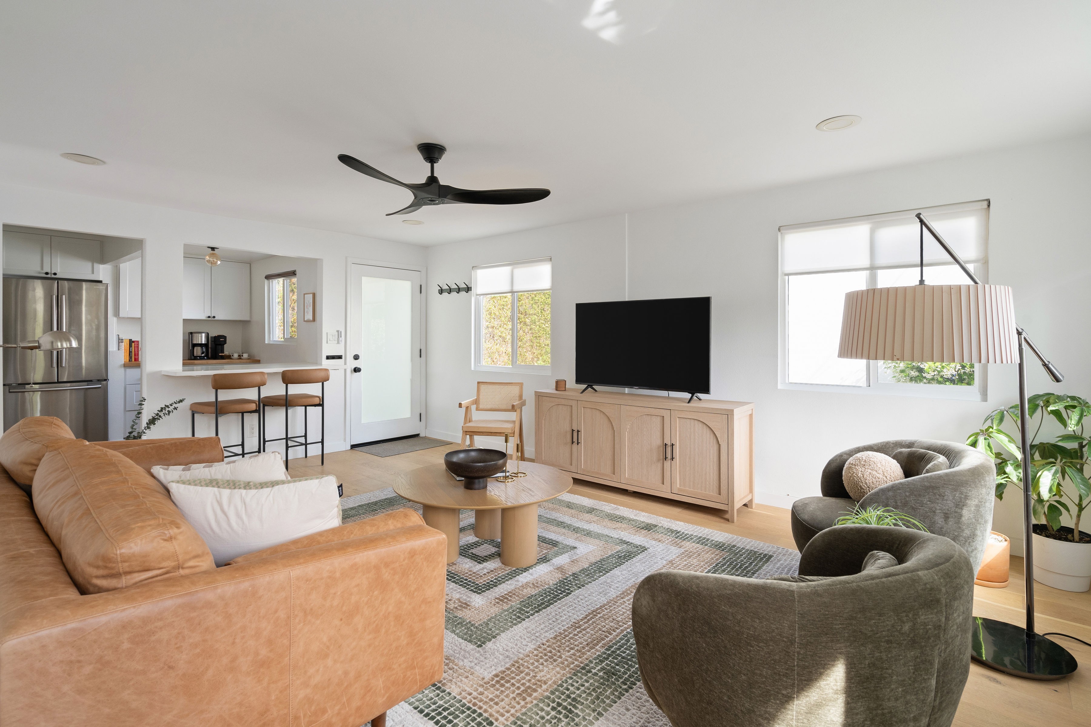 Designer-Furnished Back House | Private Deck | 2 Bonus Flex Spaces | One Parking Space Incl. | Prime Atwater Village Location!